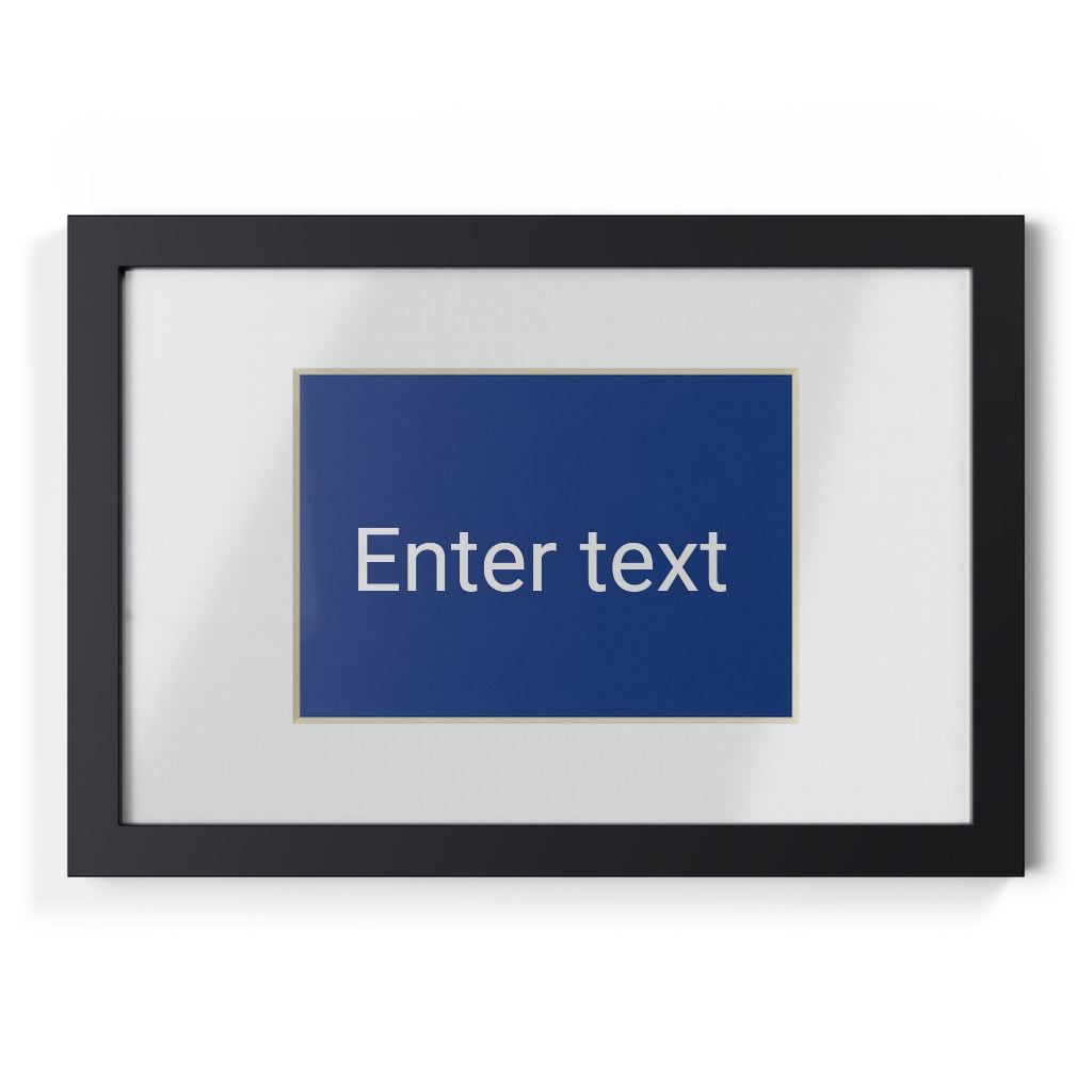 Framed Prints, Black