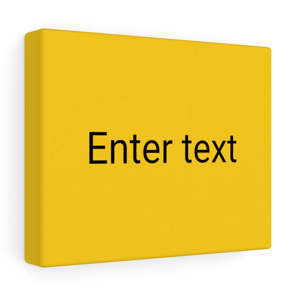 Satin Canvas Stretched