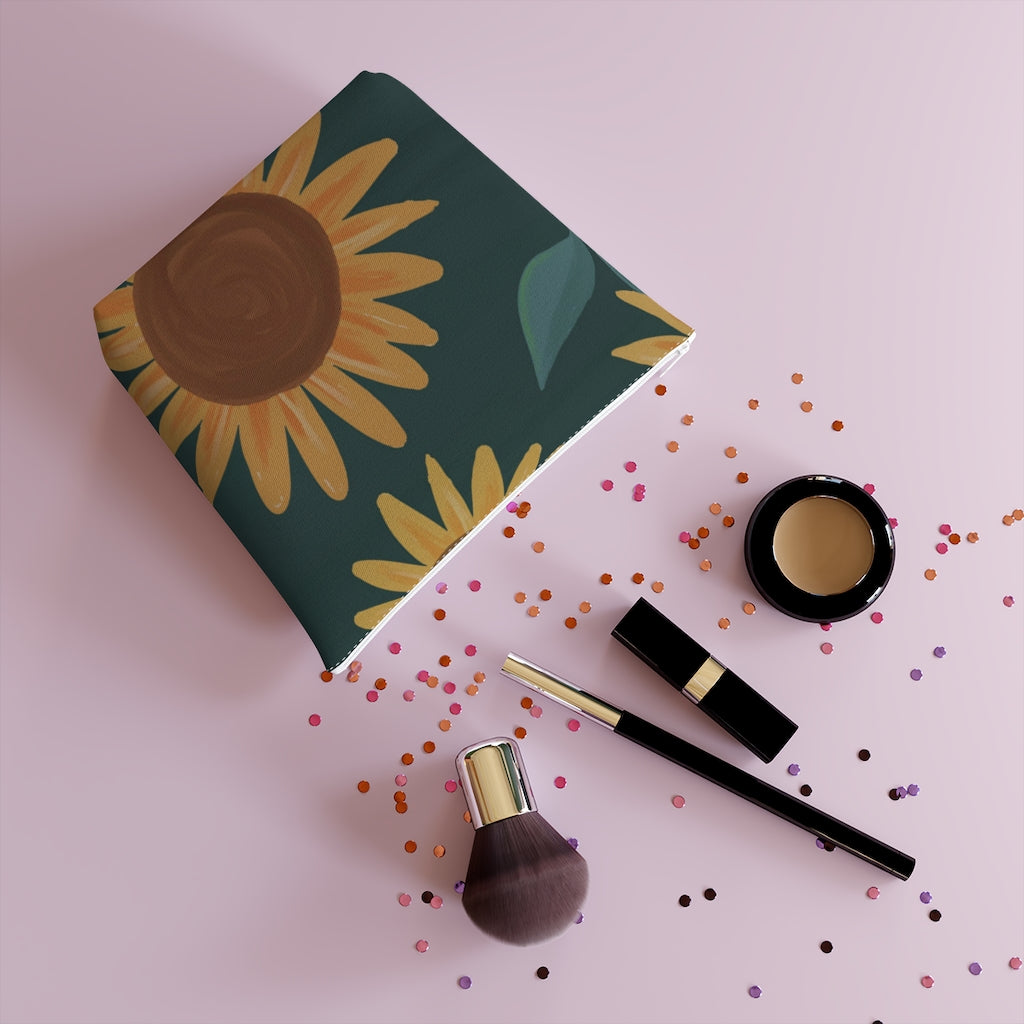 Cotton Drill Cosmetic Bag