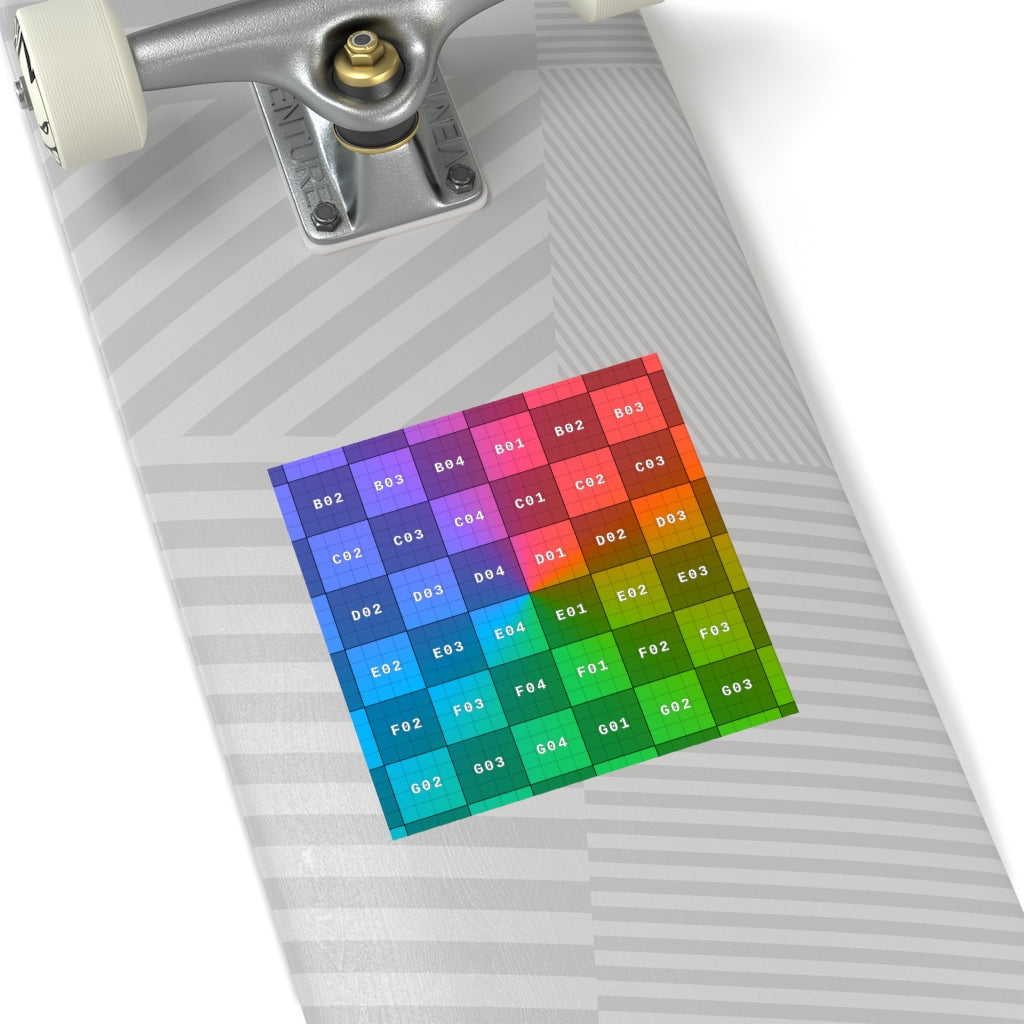 Laminate Stickers, Square