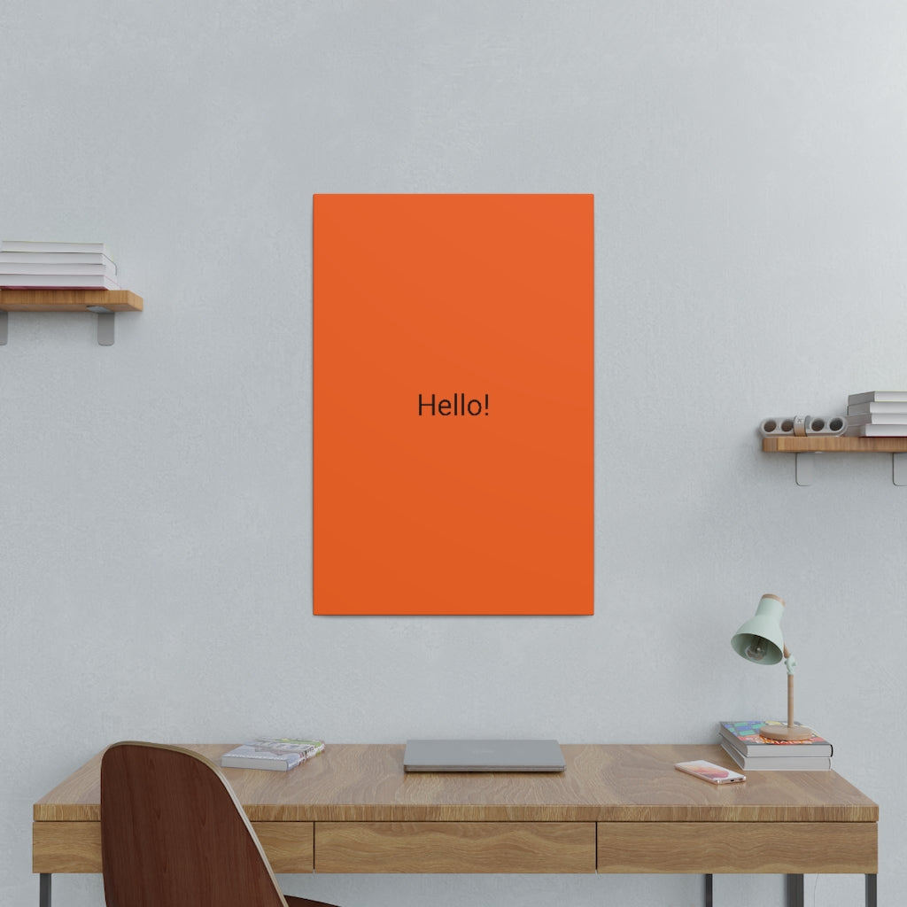 Matte Canvas, Stretched