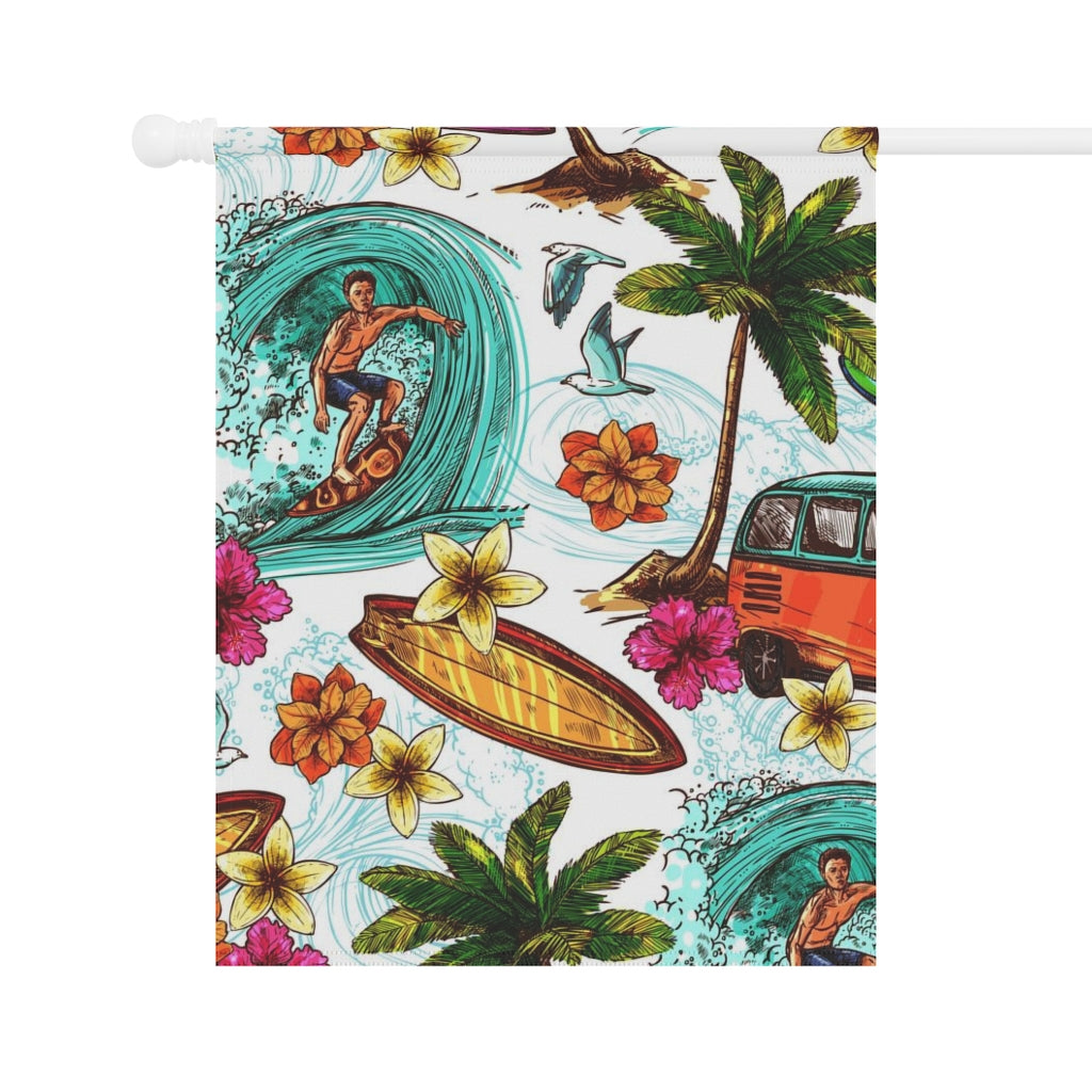 Garden House Flag (Front & Back Print)