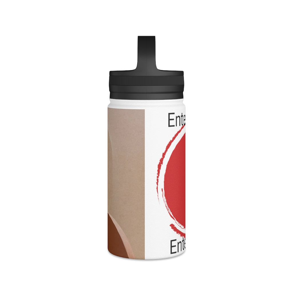 Stainless Steel Water Bottle, Handle Lid