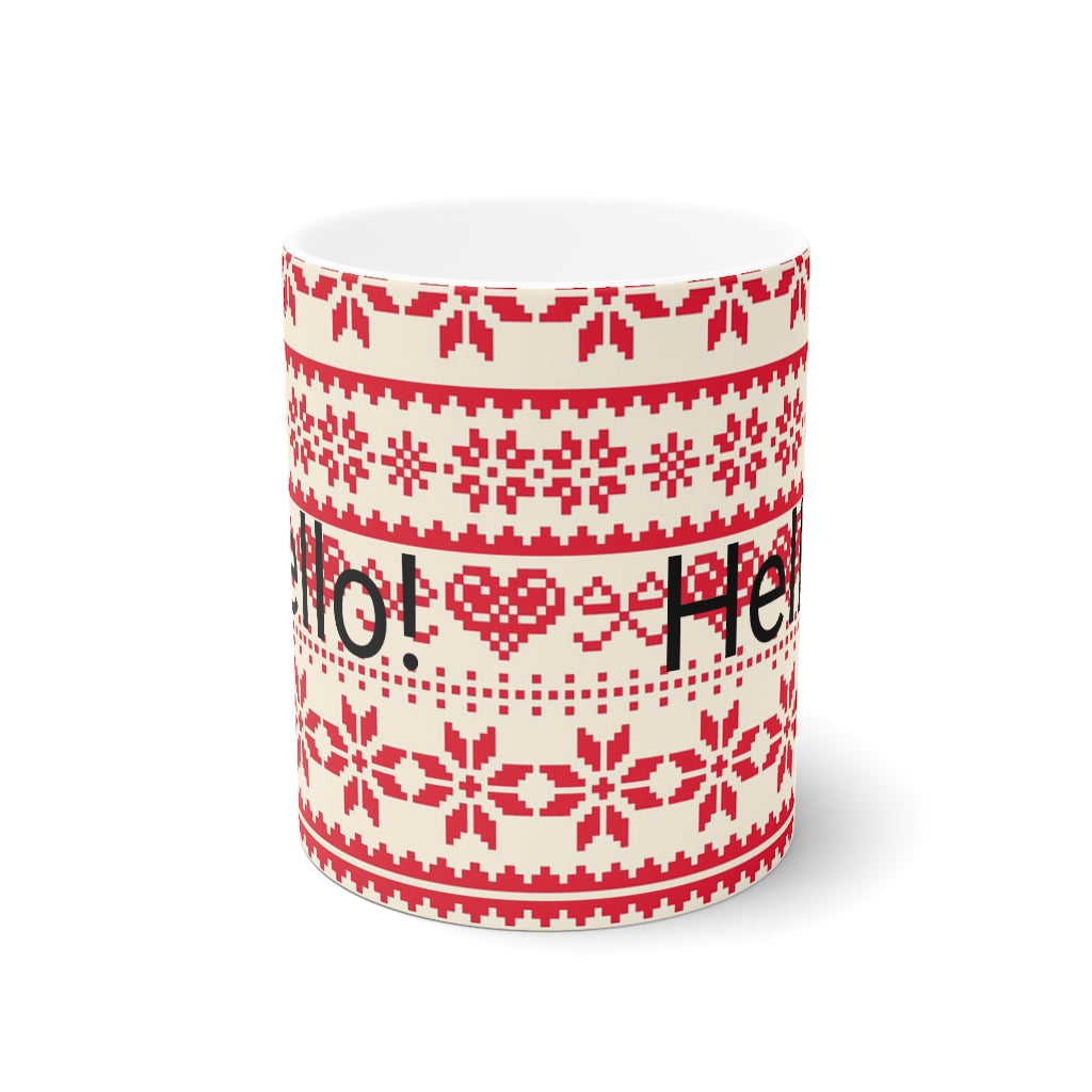 White Ceramic Mug, 11oz and 15oz