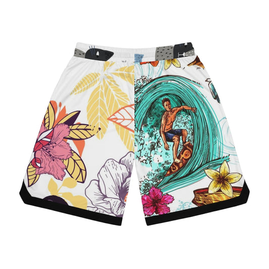 Basketball Rib Shorts (AOP)