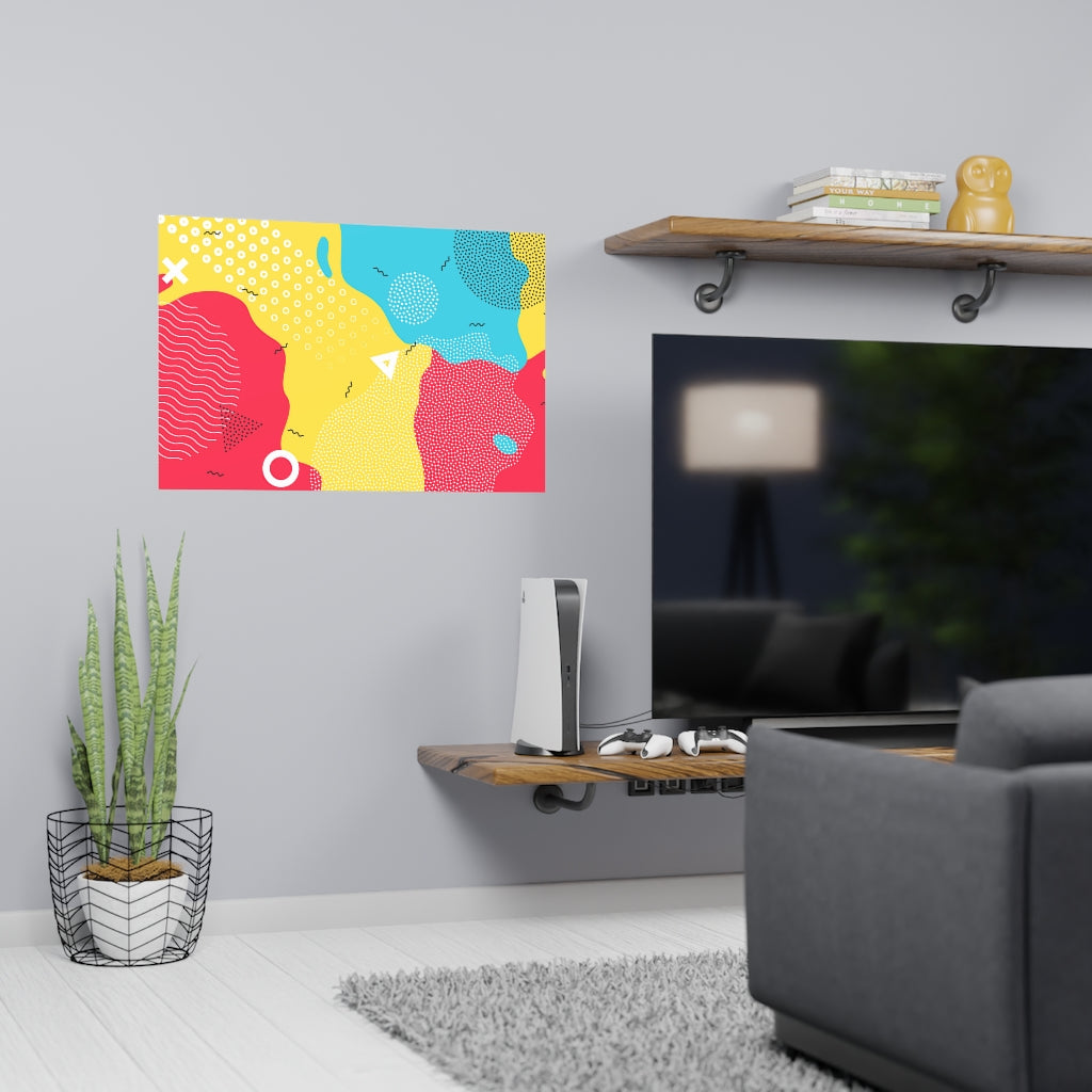 Vertical and Horizontal Matte Posters