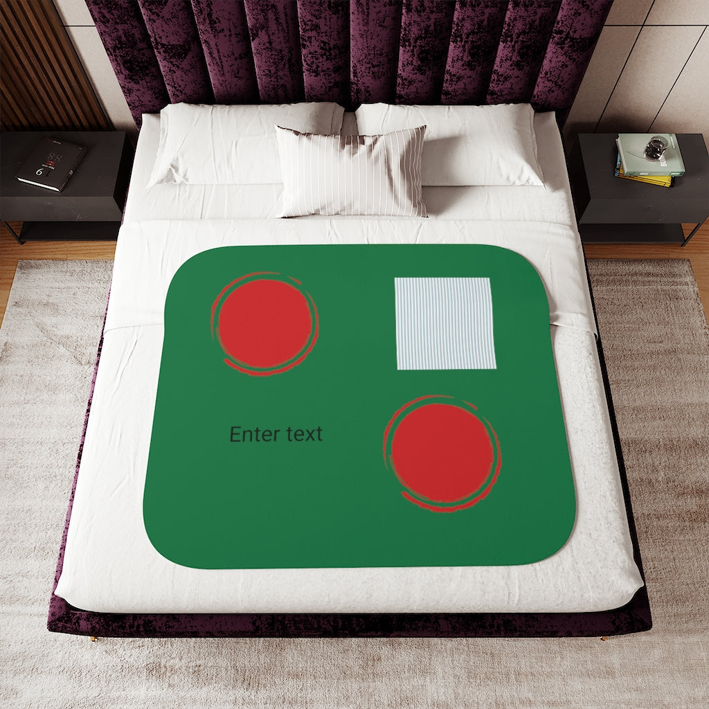 Sherpa Blanket, Two Colors