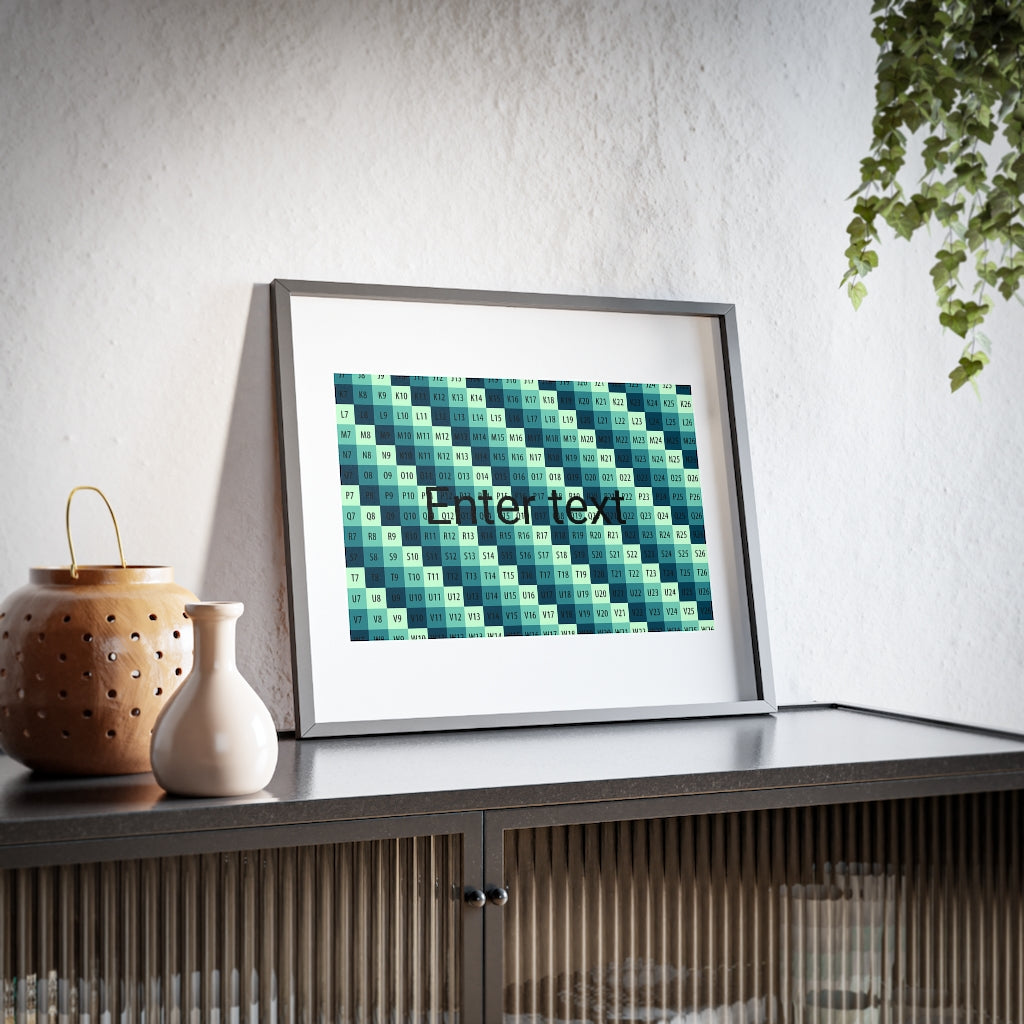 Framed Poster, Matte