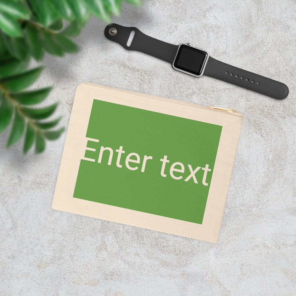 Cotton Zipper Pouch
