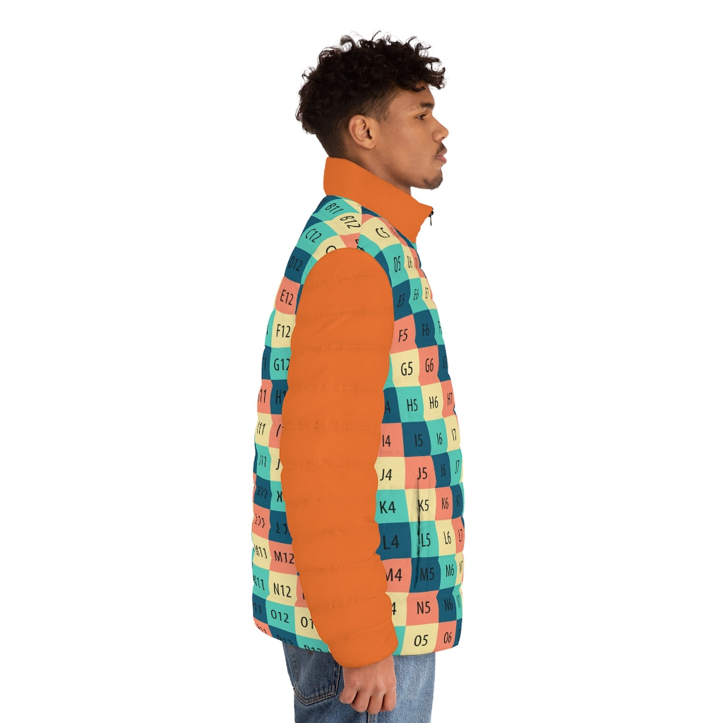 Men's Puffer Jacket (AOP)