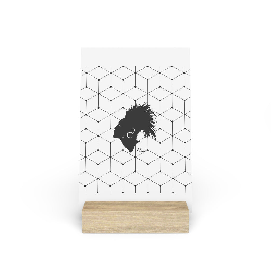 Gallery board with stand