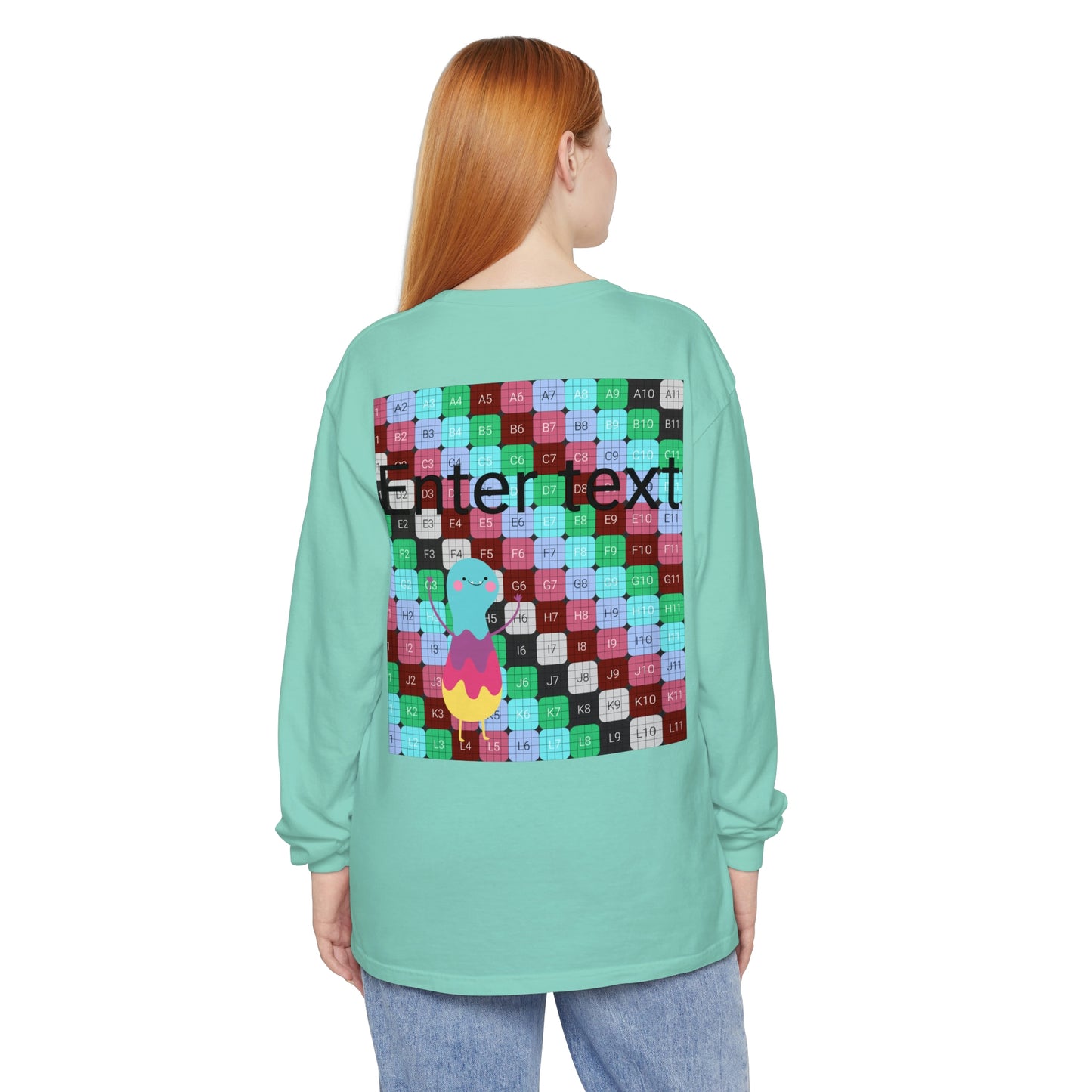 Unisex Garment-dyed Long Sleeve T-Shirt