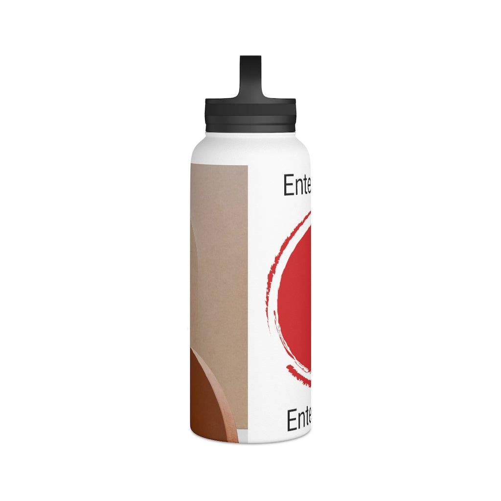 Stainless Steel Water Bottle, Handle Lid