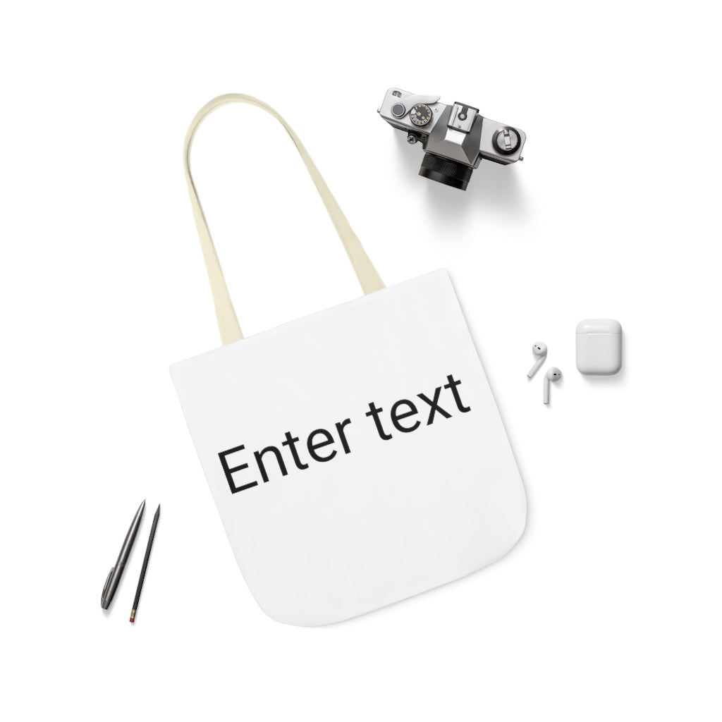 Polyester Canvas Tote Bag