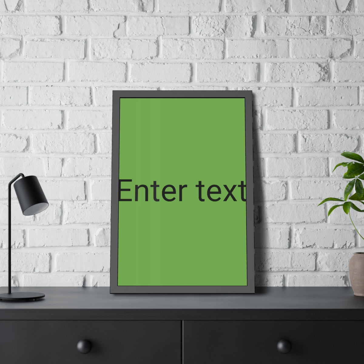 Framed Paper Posters