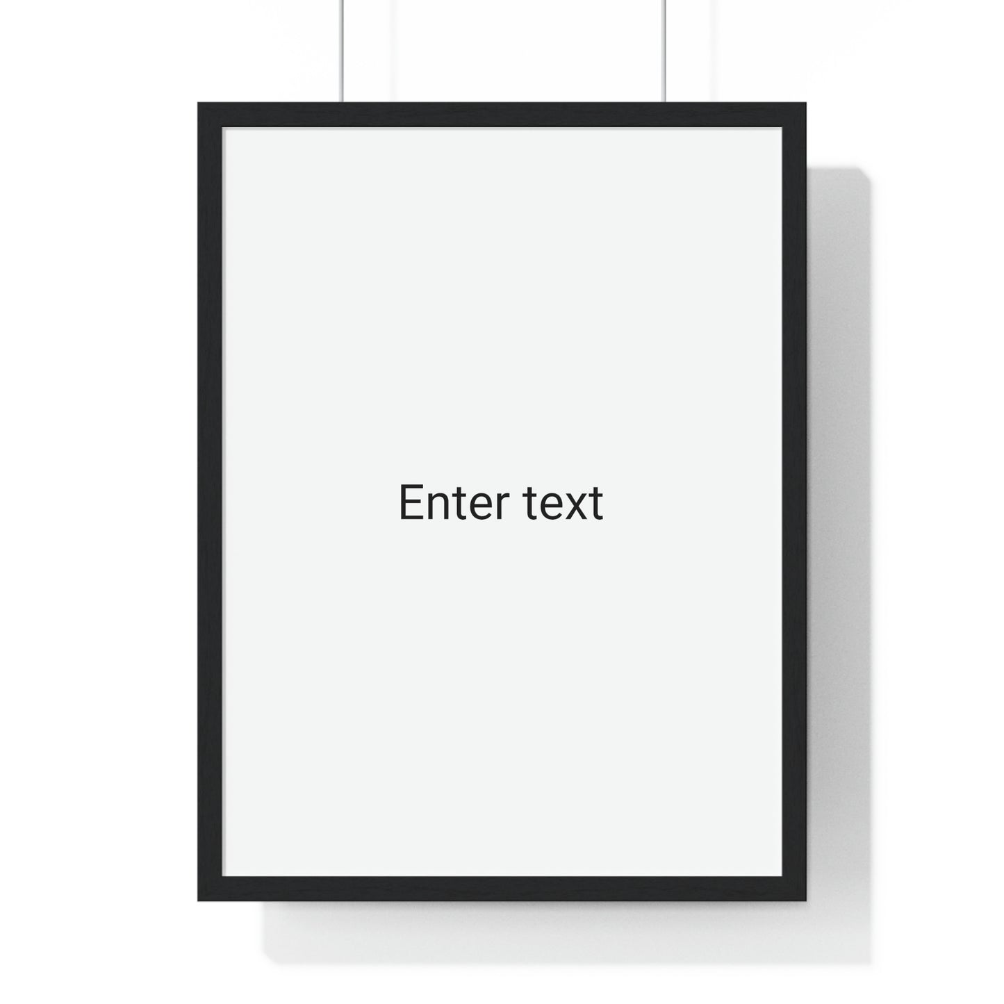 Premium Framed Vertical Poster