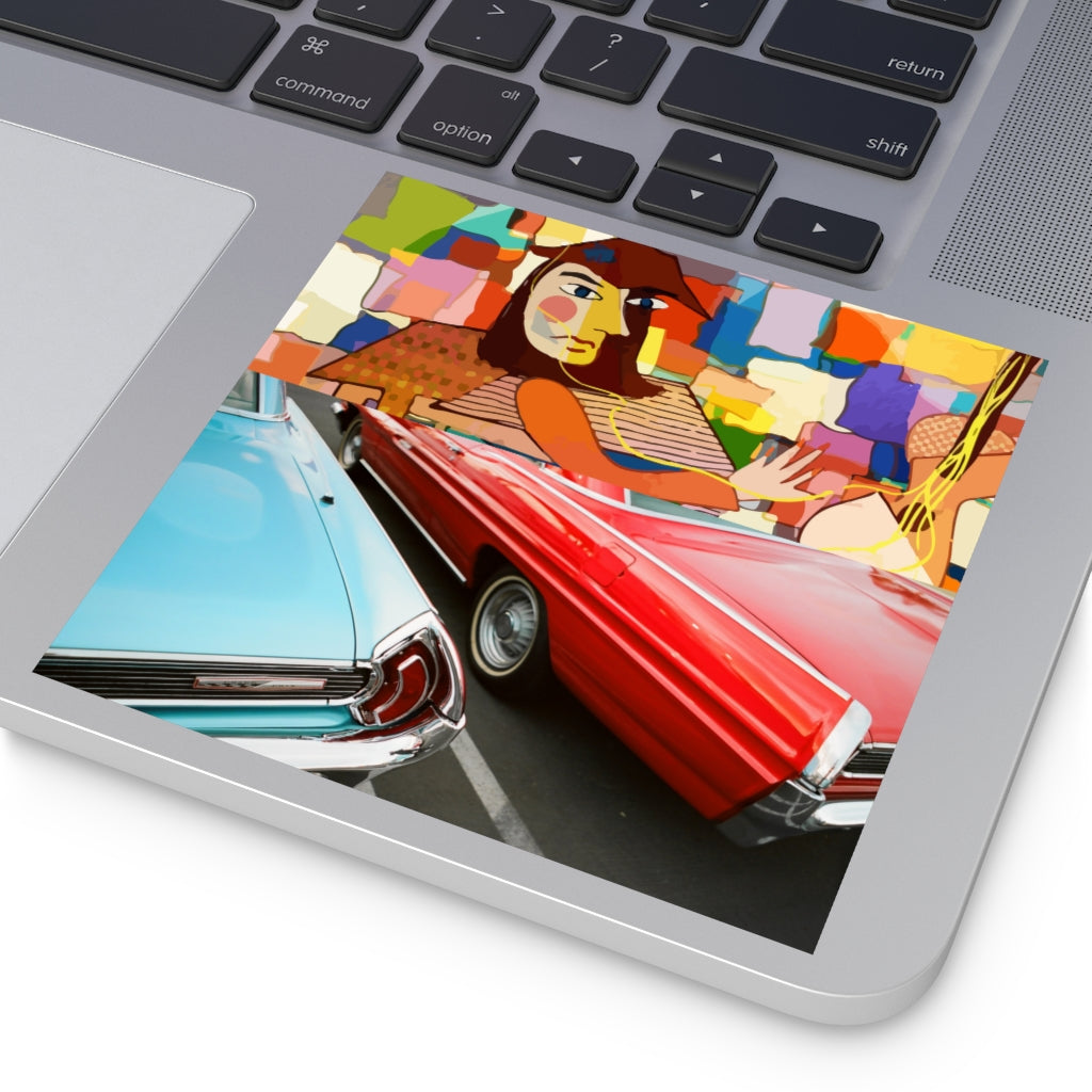 Laminate Stickers, Square