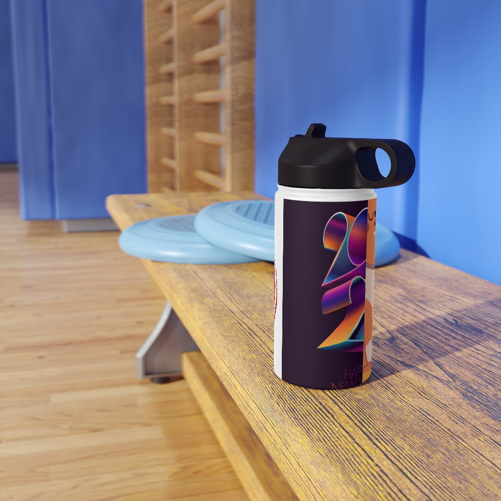 Stainless Steel Water Bottle, Standard Lid