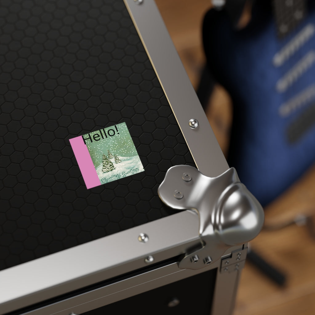 Laminate Stickers, Square