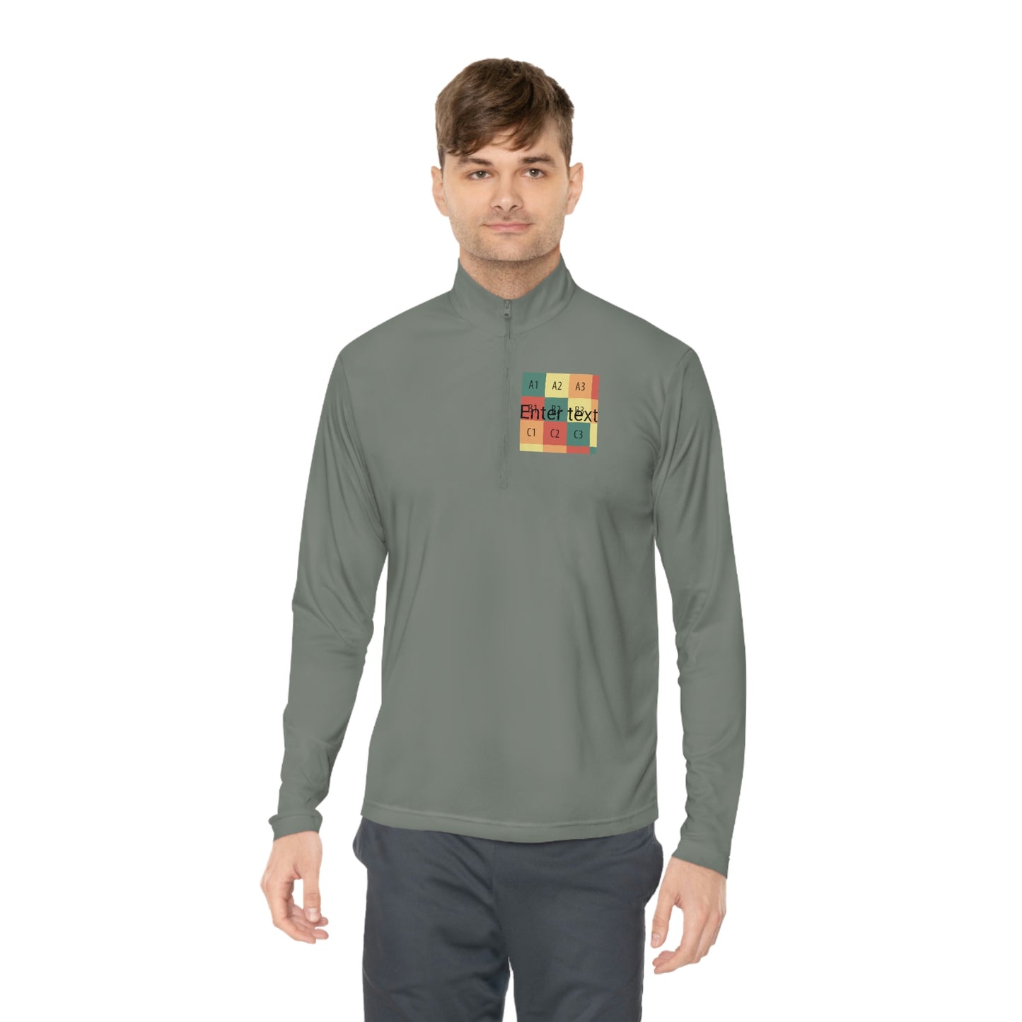 Unisex Quarter-Zip Pullover