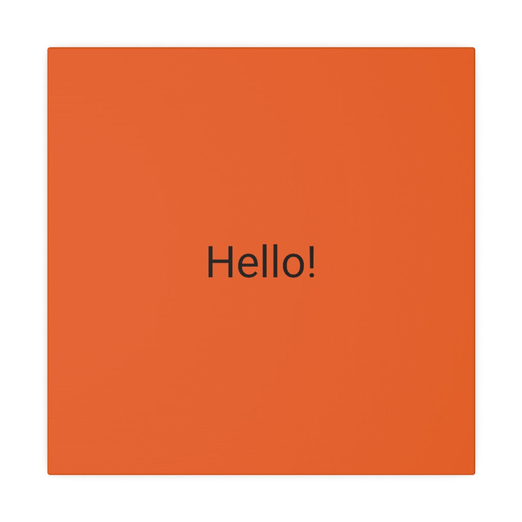 Matte Canvas, Stretched