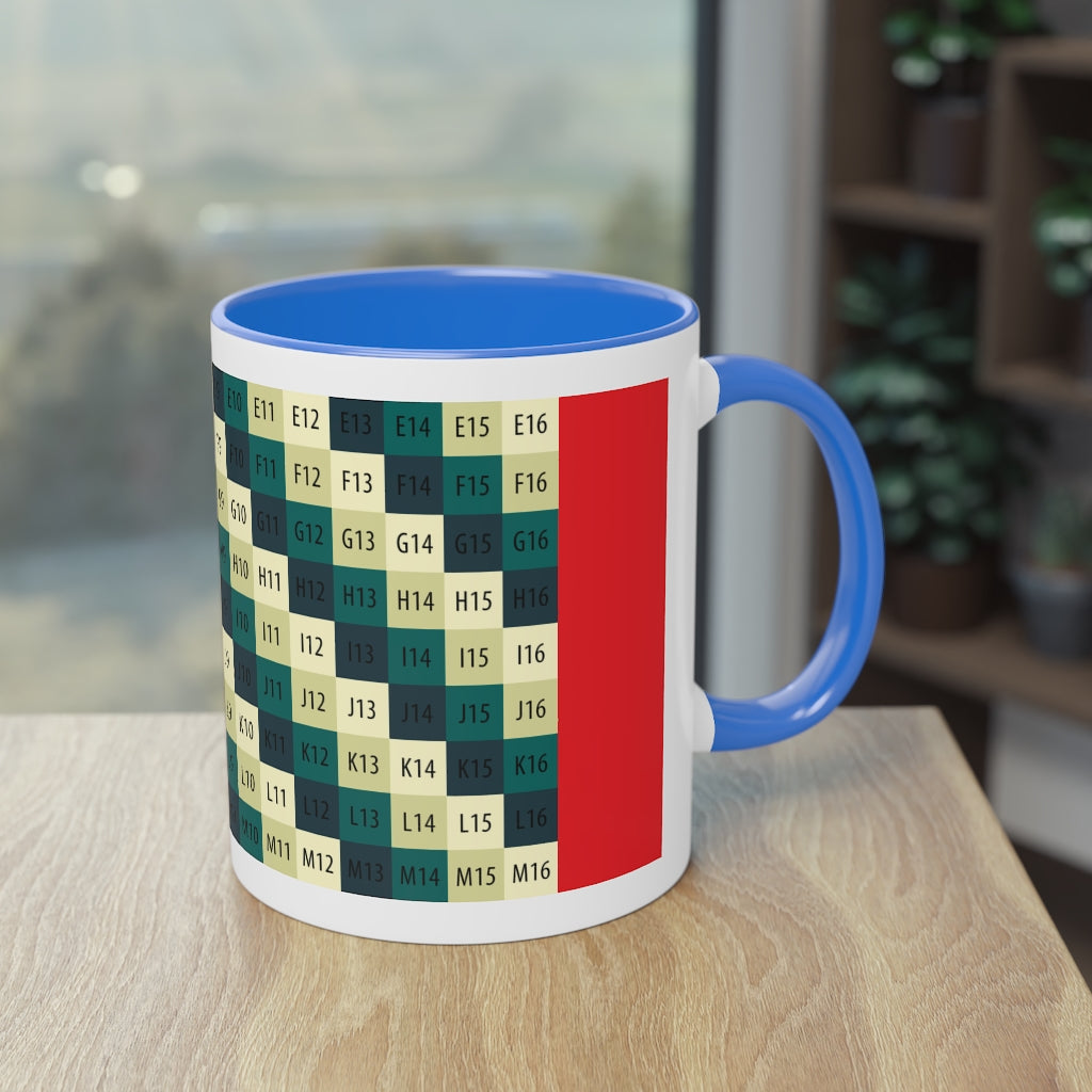 Two-Tone Coffee Mug, 11oz