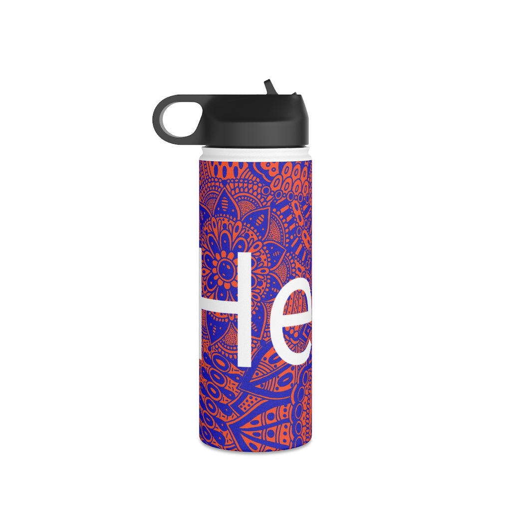 Stainless Steel Water Bottle, Standard Lid