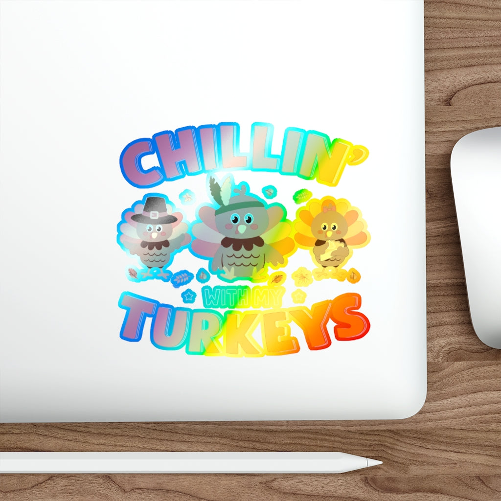 Holographic Die-cut stickers