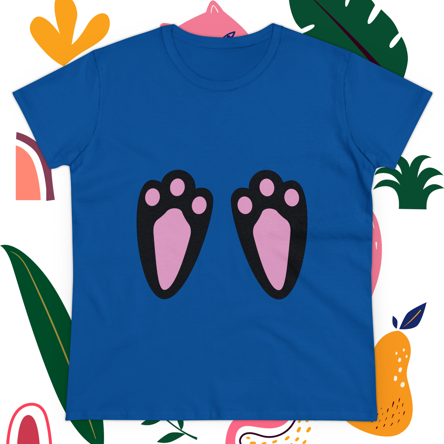 Custom Mockup - Women's Midweight Cotton Tee