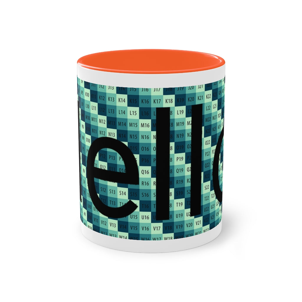 Two-Tone Coffee Mug, 11oz