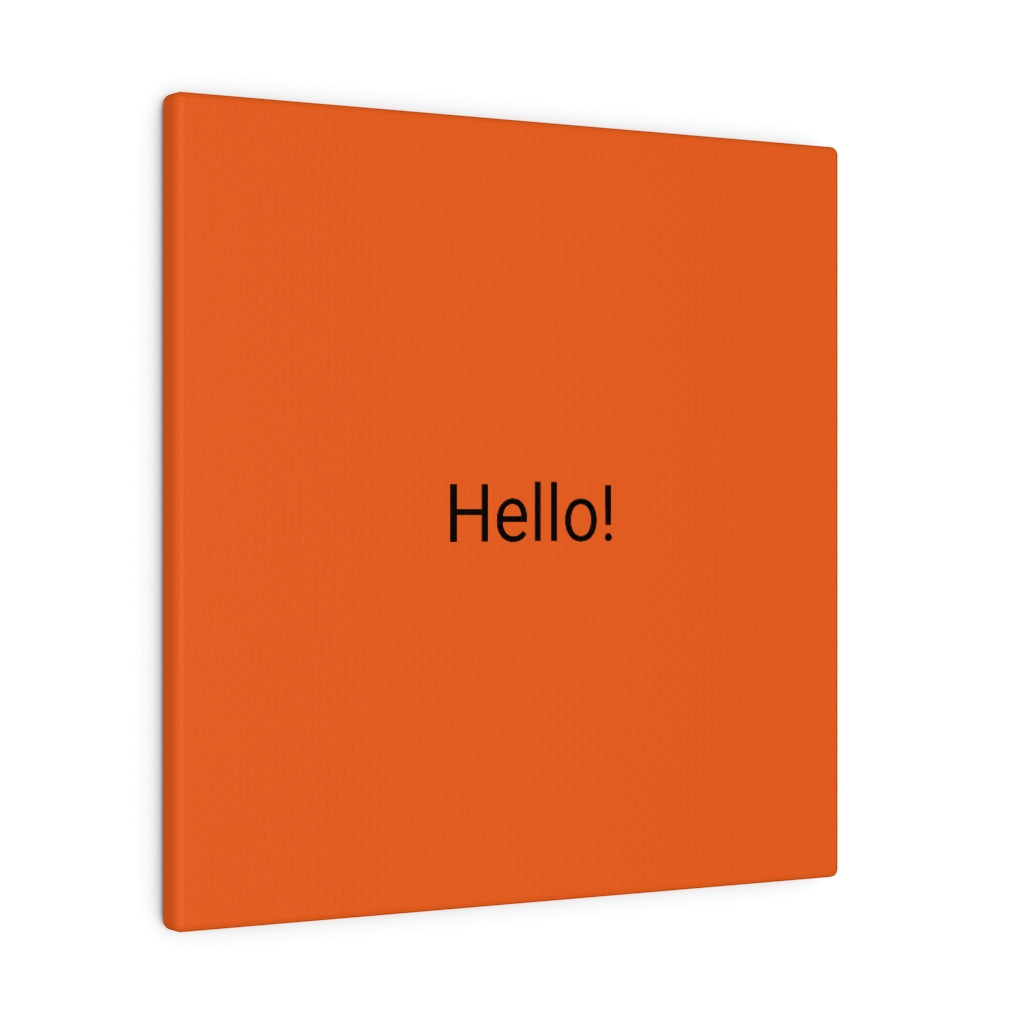 Matte Canvas, Stretched