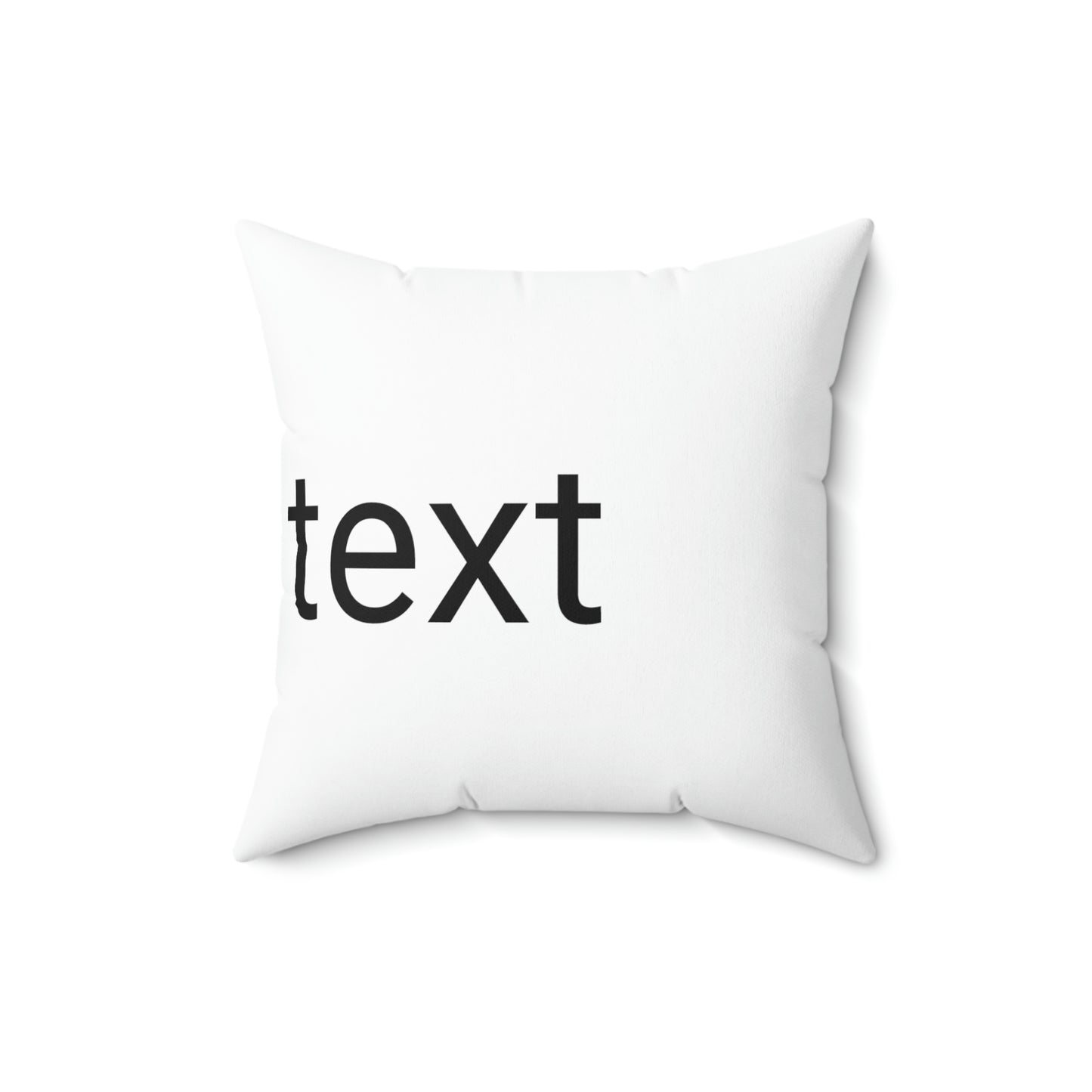 Faux Suede Square Pillow