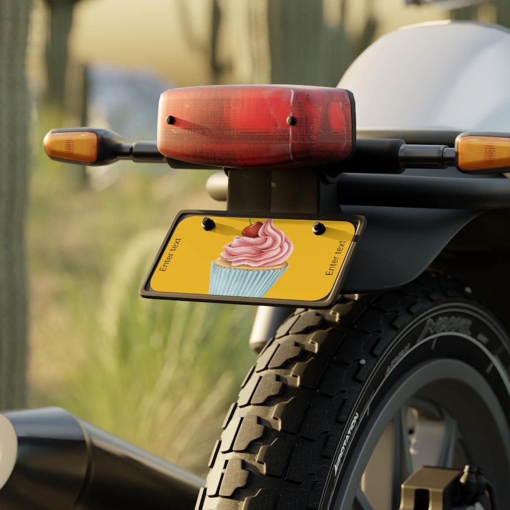 Mini Bicycle License Plate