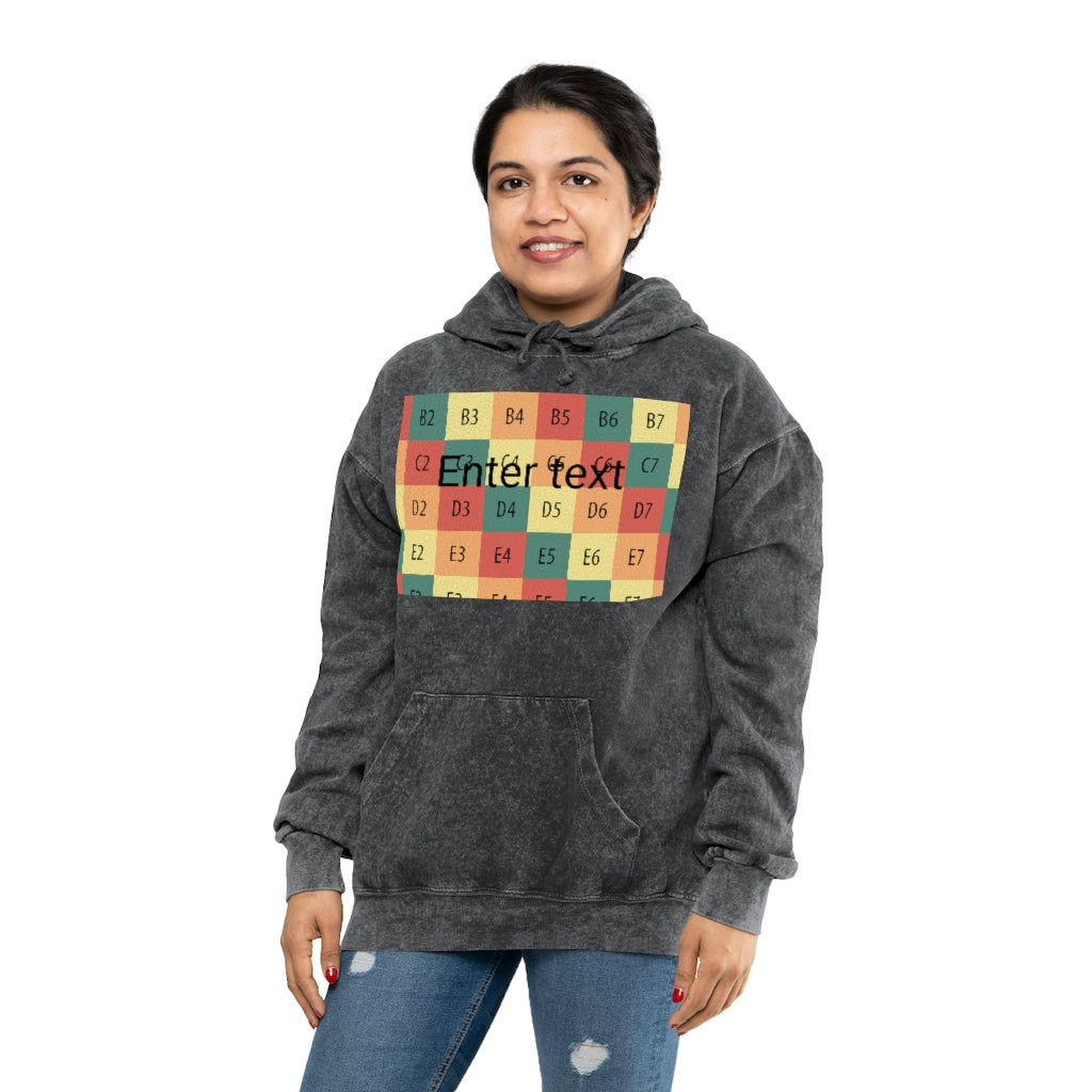 Unisex Mineral Wash Hoodie