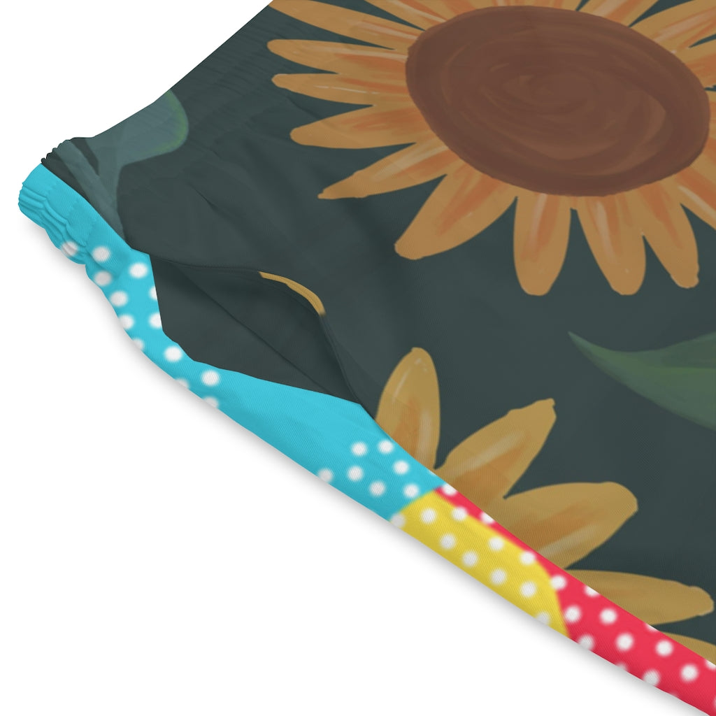 Men's Elastic Beach Shorts (AOP)