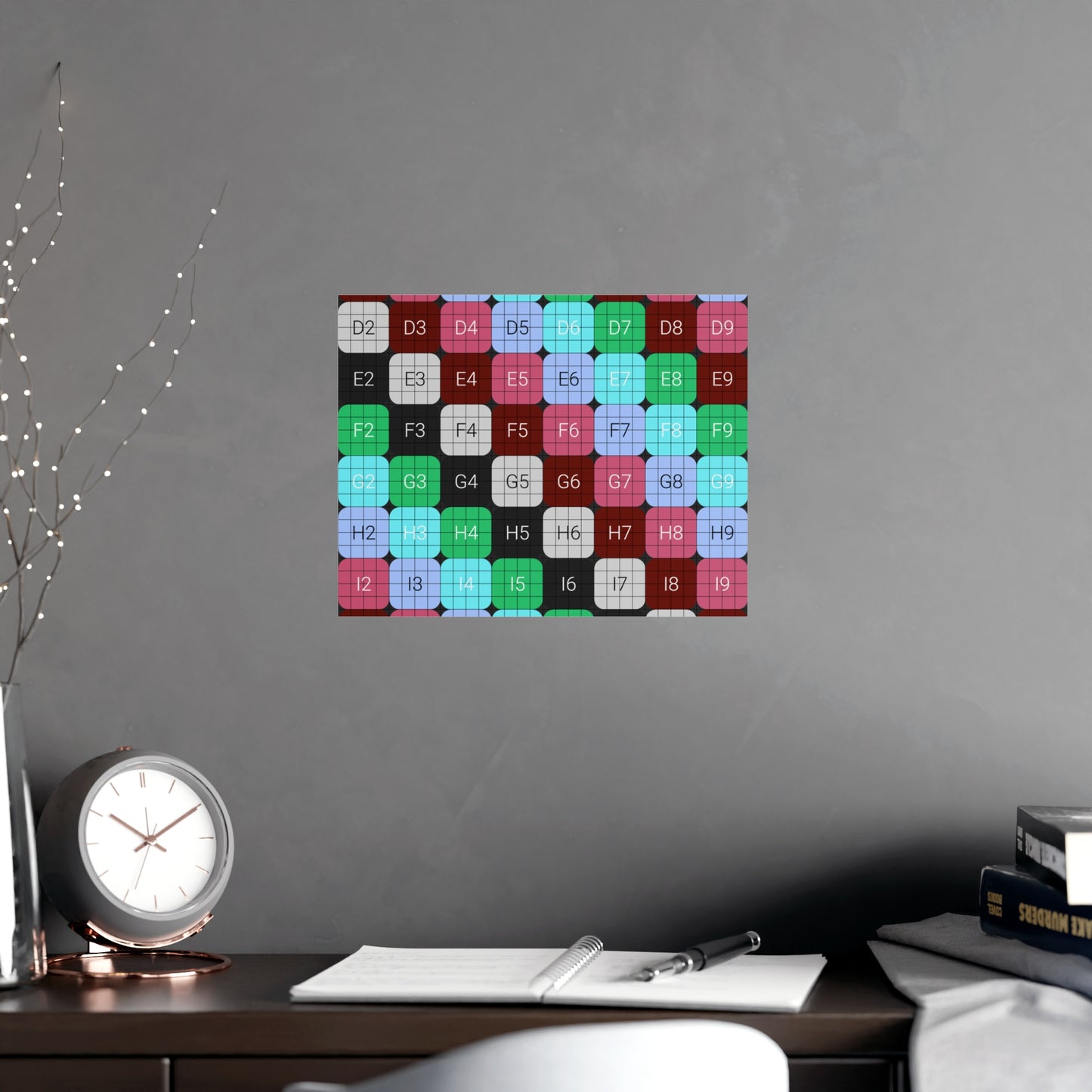 Vertical and Horizontal Matte Posters