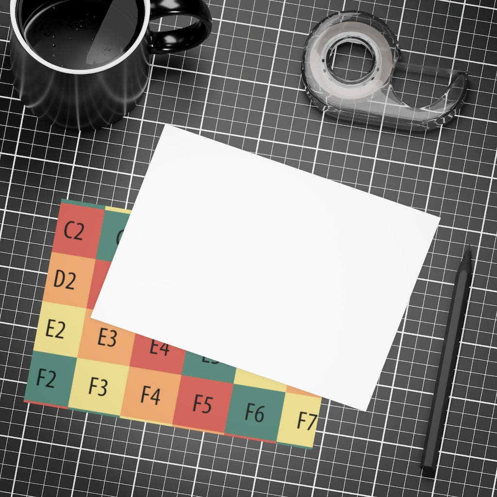 Unfolded Greeting Cards (10, 30, and 50pcs)