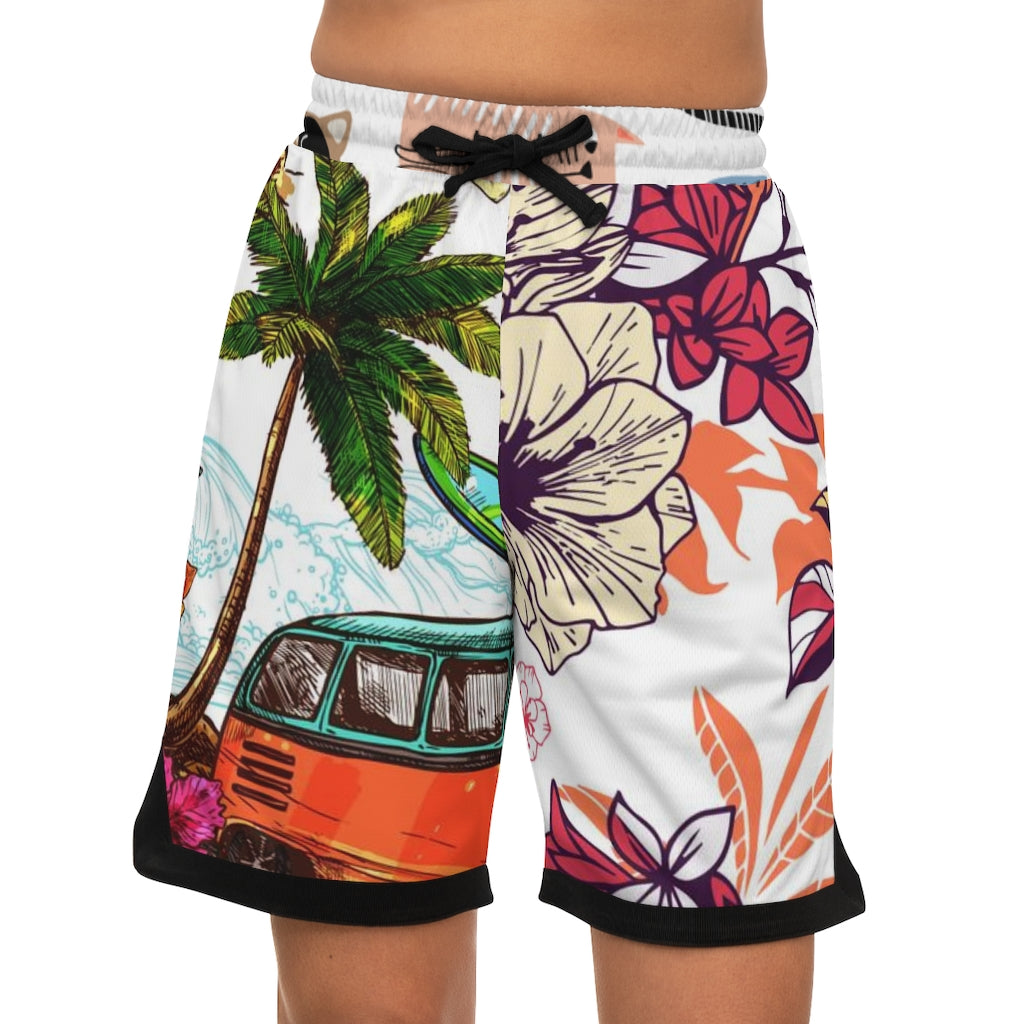 Basketball Rib Shorts (AOP)