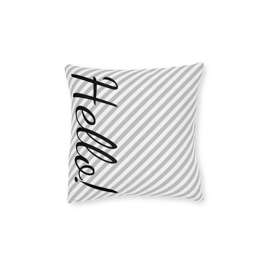 Square Pillow - White Back