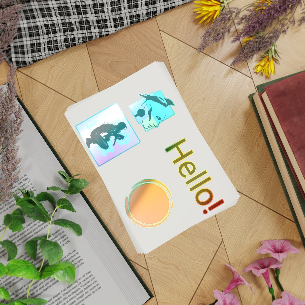 Sticker Sheet Bundle, 5pcs