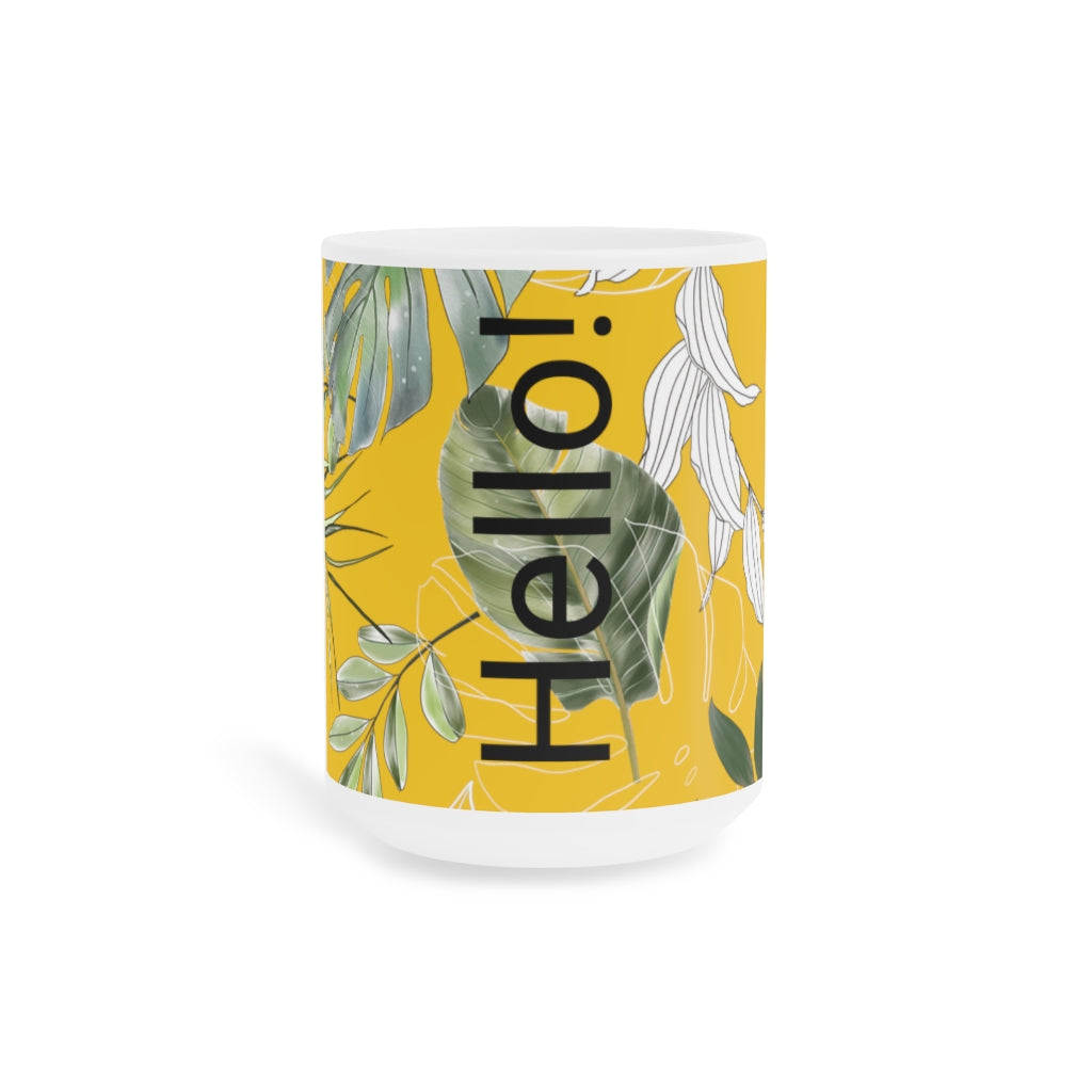 Large Ceramic Mug, 15oz