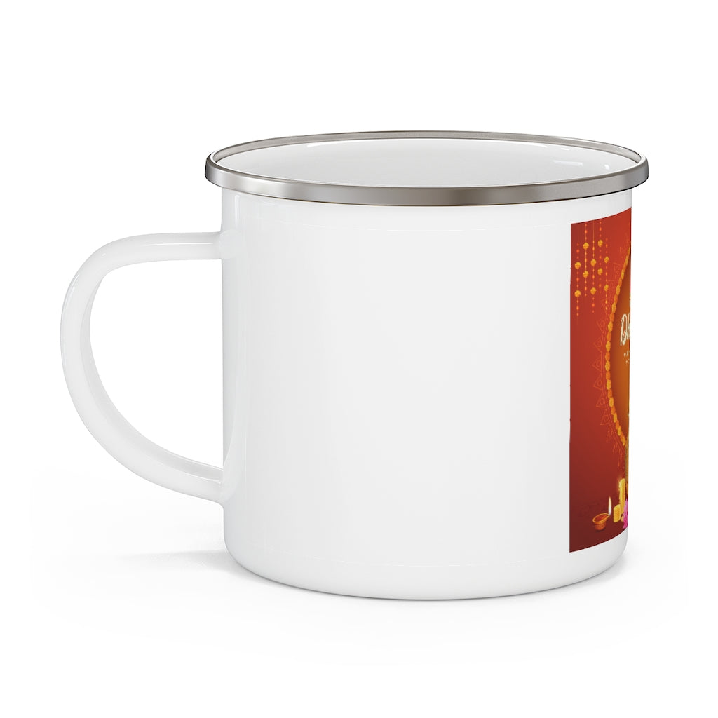 Enamel Campfire Mug