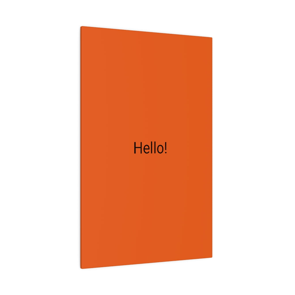 Matte Canvas, Stretched