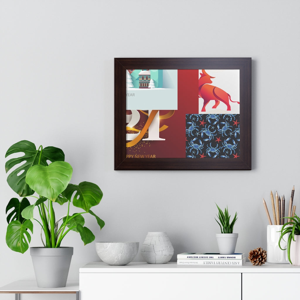 Framed Horizontal Poster