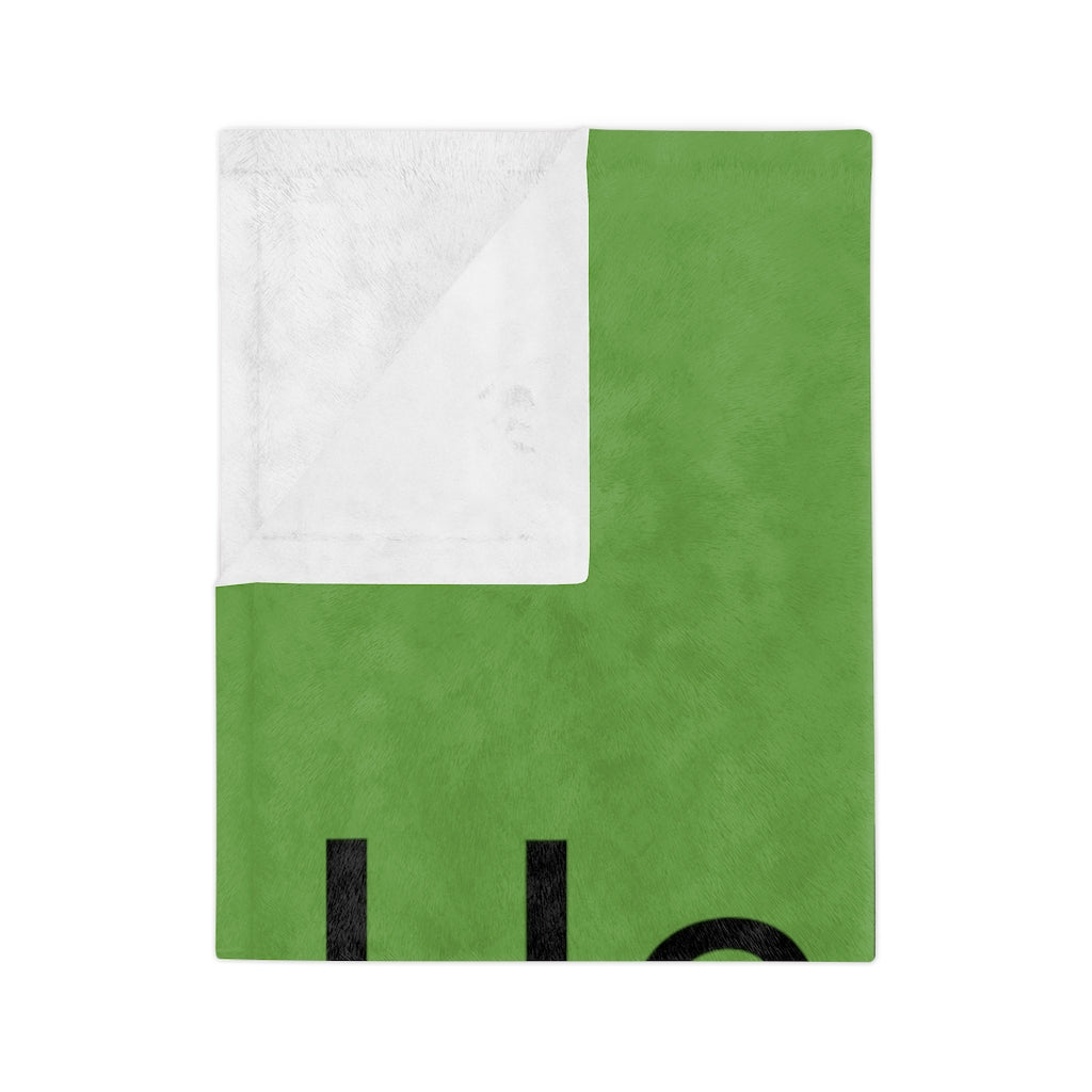 Velveteen Minky Blanket