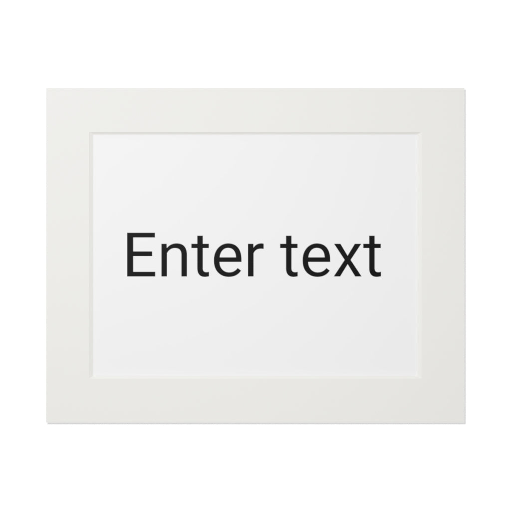 Fine Art Prints (Passepartout Paper Frame)