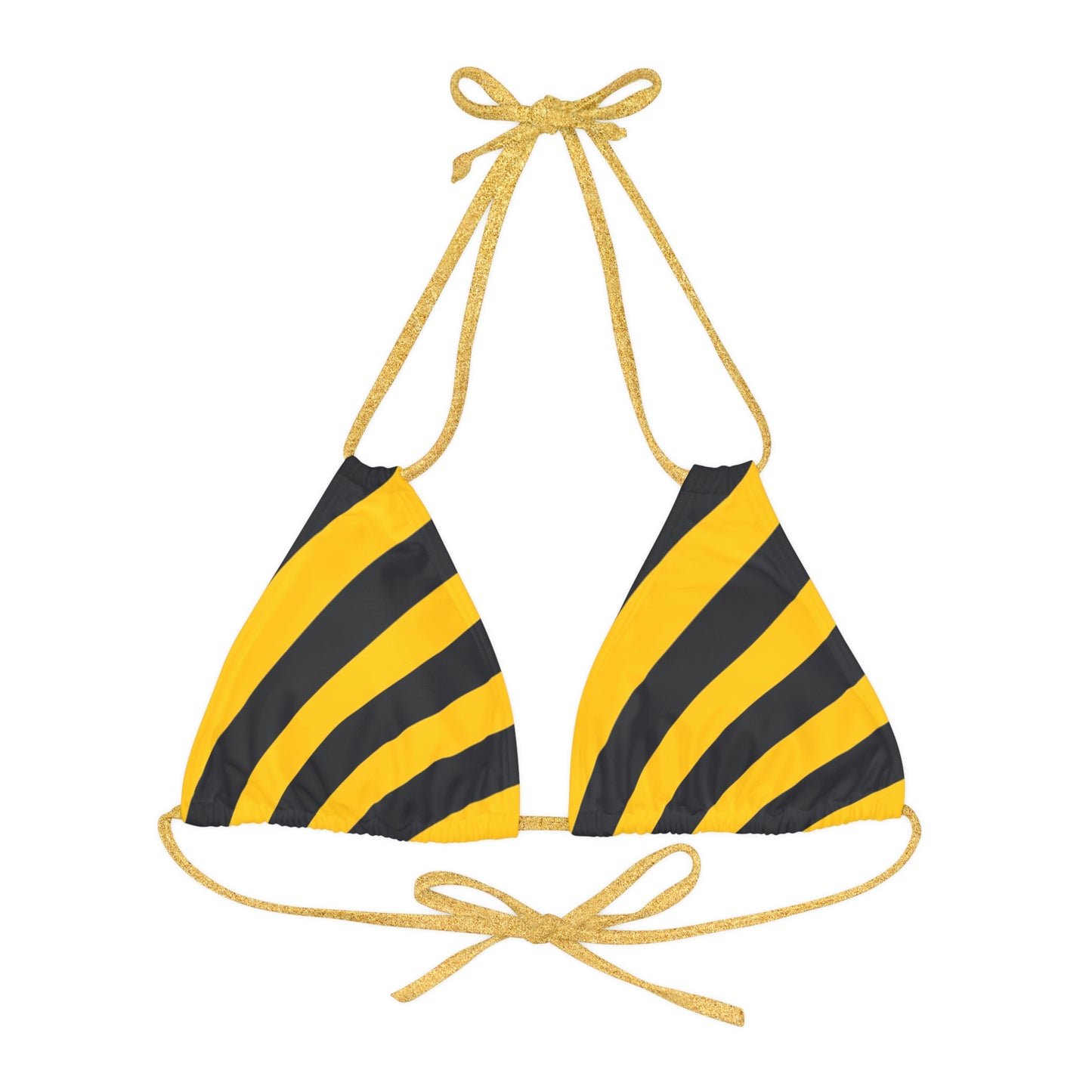 Strappy Triangle Bikini Top