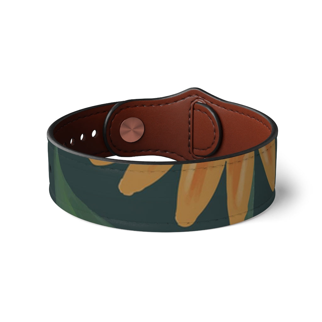 Vegan Leather Wristband