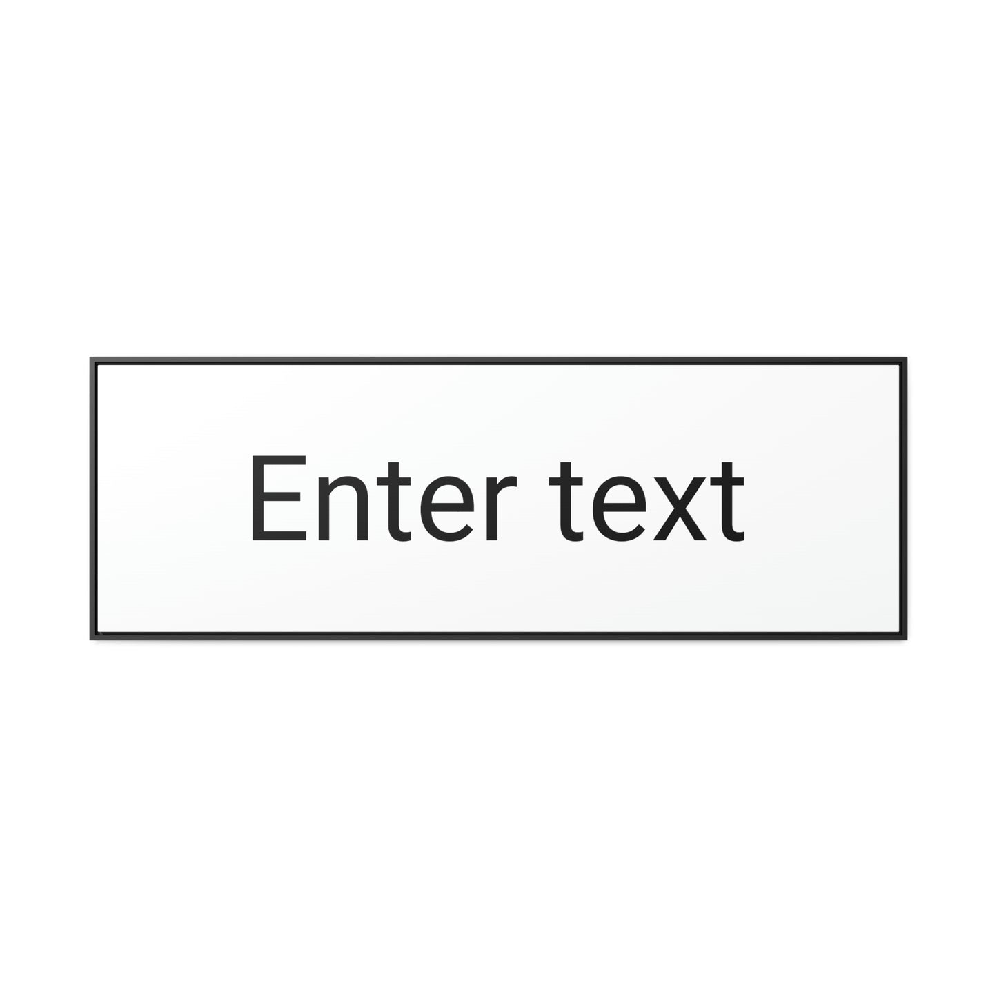 Gallery Canvas Wraps, Horizontal Frame