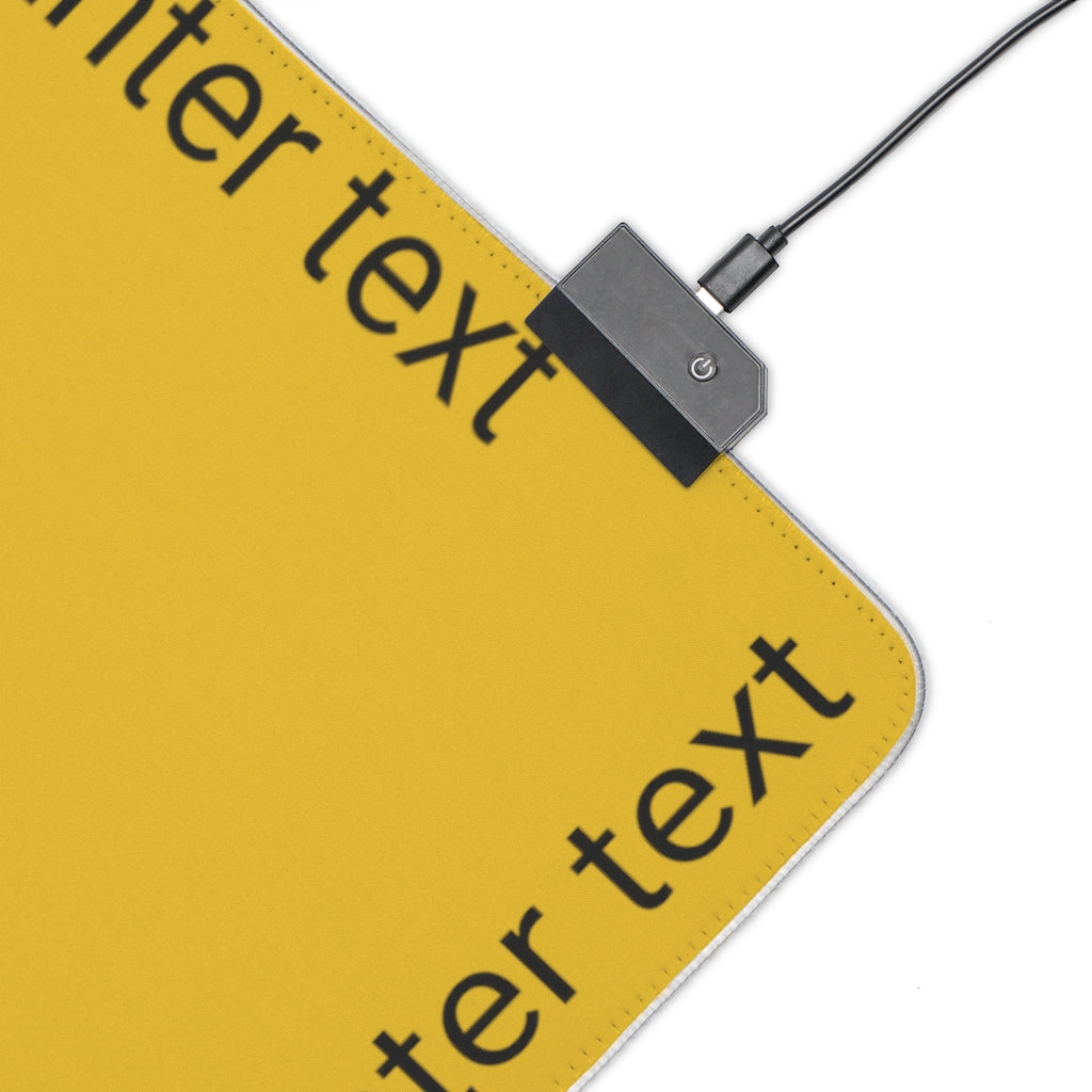 LED Gaming Mouse Pad